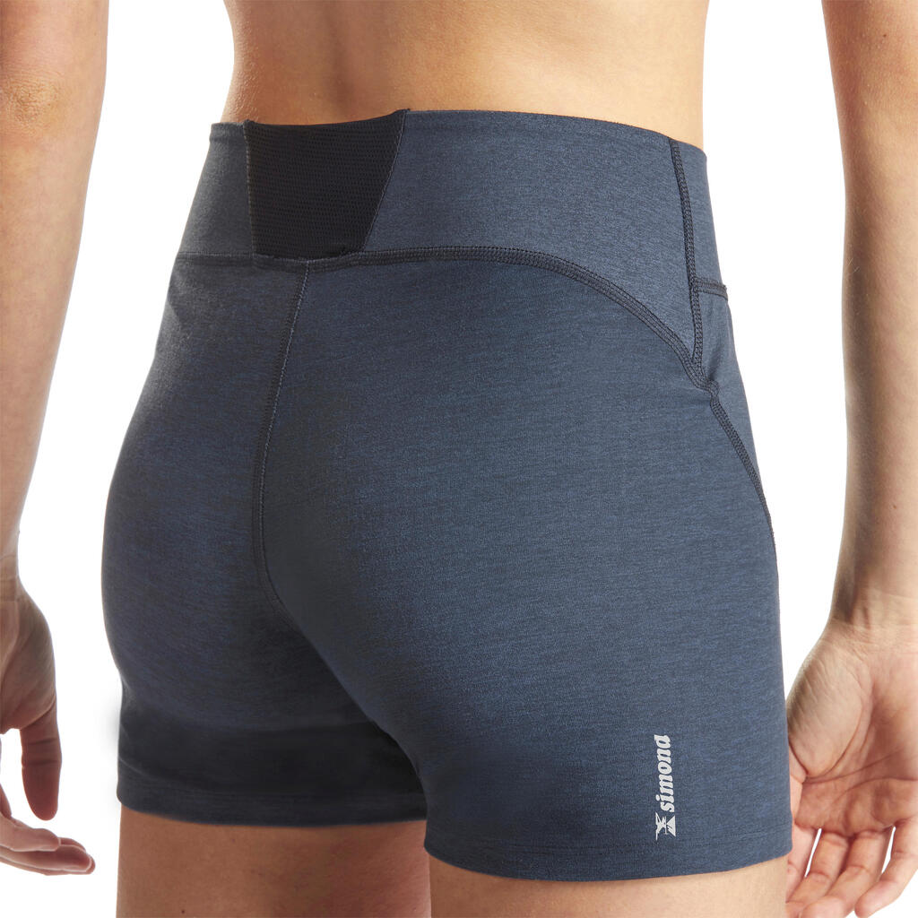 Klettershorts Stretch Edge Damen grau