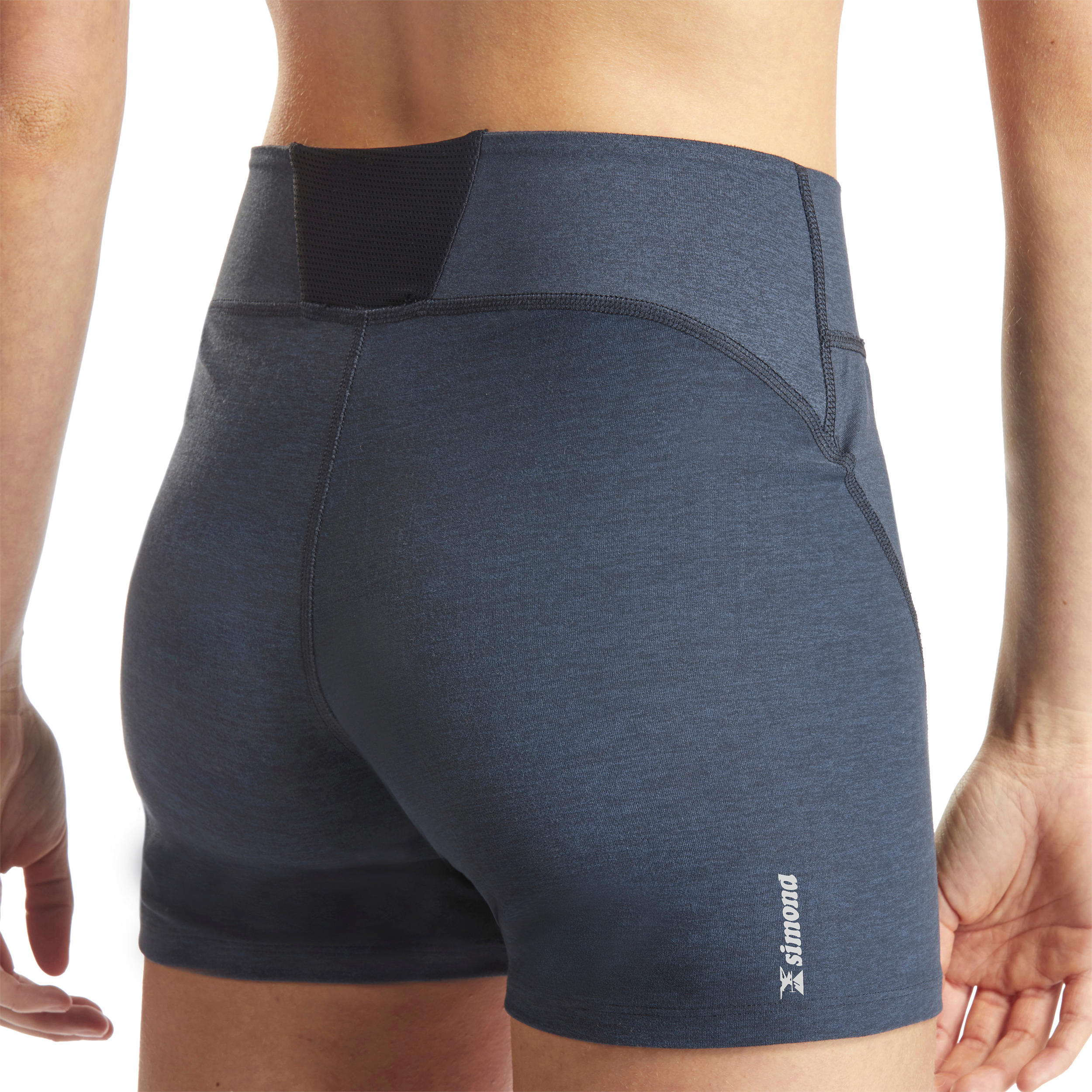 Damen stretch Klettershorts - Edge grau 4/11