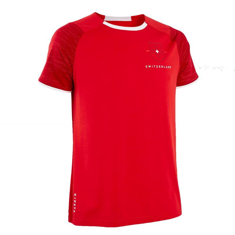 T-shirt de football adulte FF100 Suisse