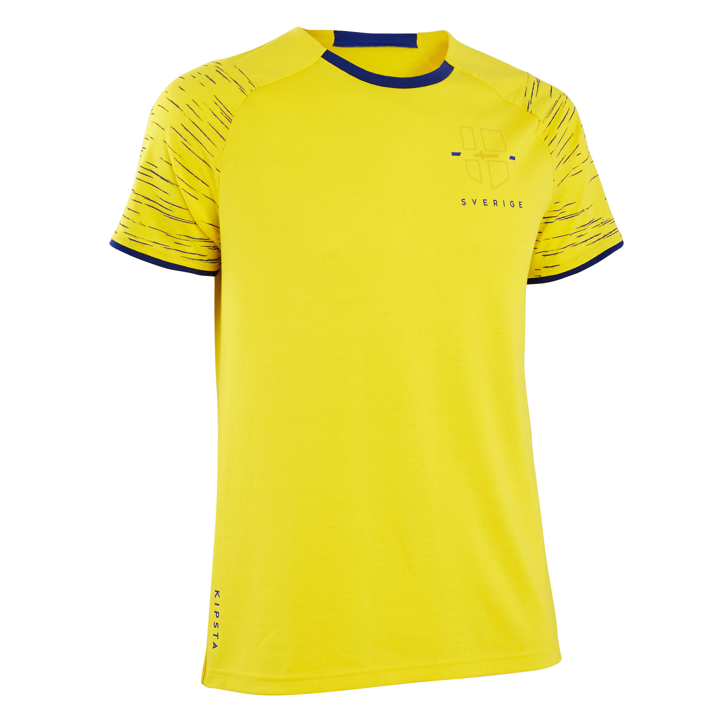 Tricou Fotbal F100 Suedia Adulti