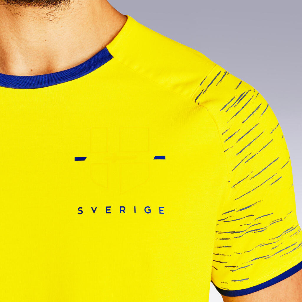 Fußballtrikot FF100 Schweden Erwachsene 