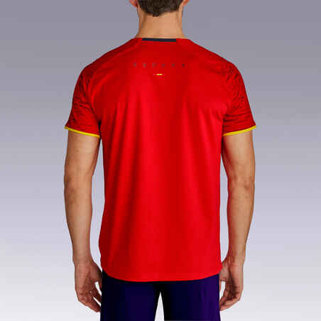 Fußballshirt FF100 Spanien Erwachsene rot