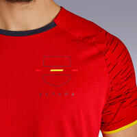 Fußballshirt FF100 Spanien Erwachsene rot
