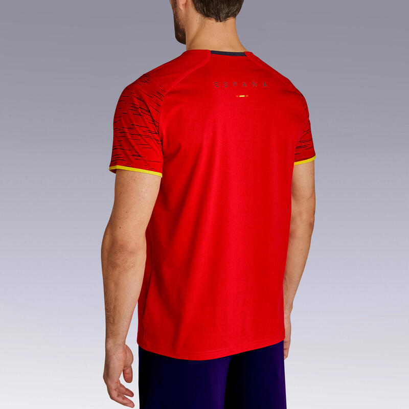 Camiseta Fútbol España Adulto Kipsta FF100