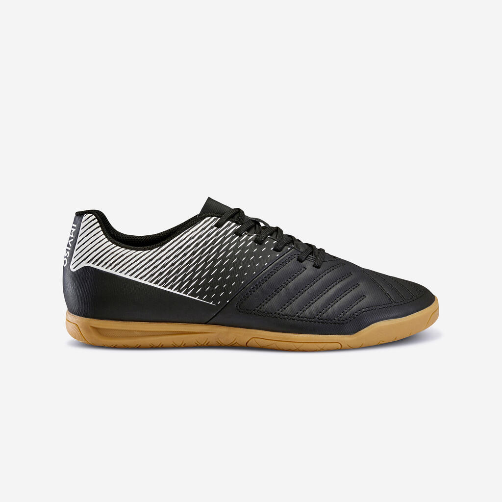 Zapatillas de futsal indoor para adulto Kipsta Inviso 100 negro