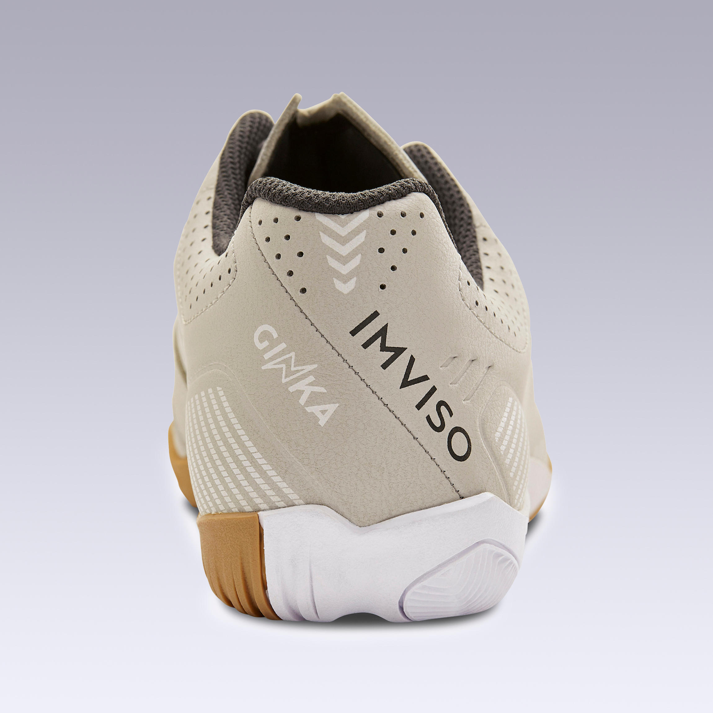 Futsal Shoes Ginka 500 - Light Grey 6/8