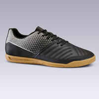 حذاء Agility 100 للكبار من المتدربين على كرة الصالات- لون أسود