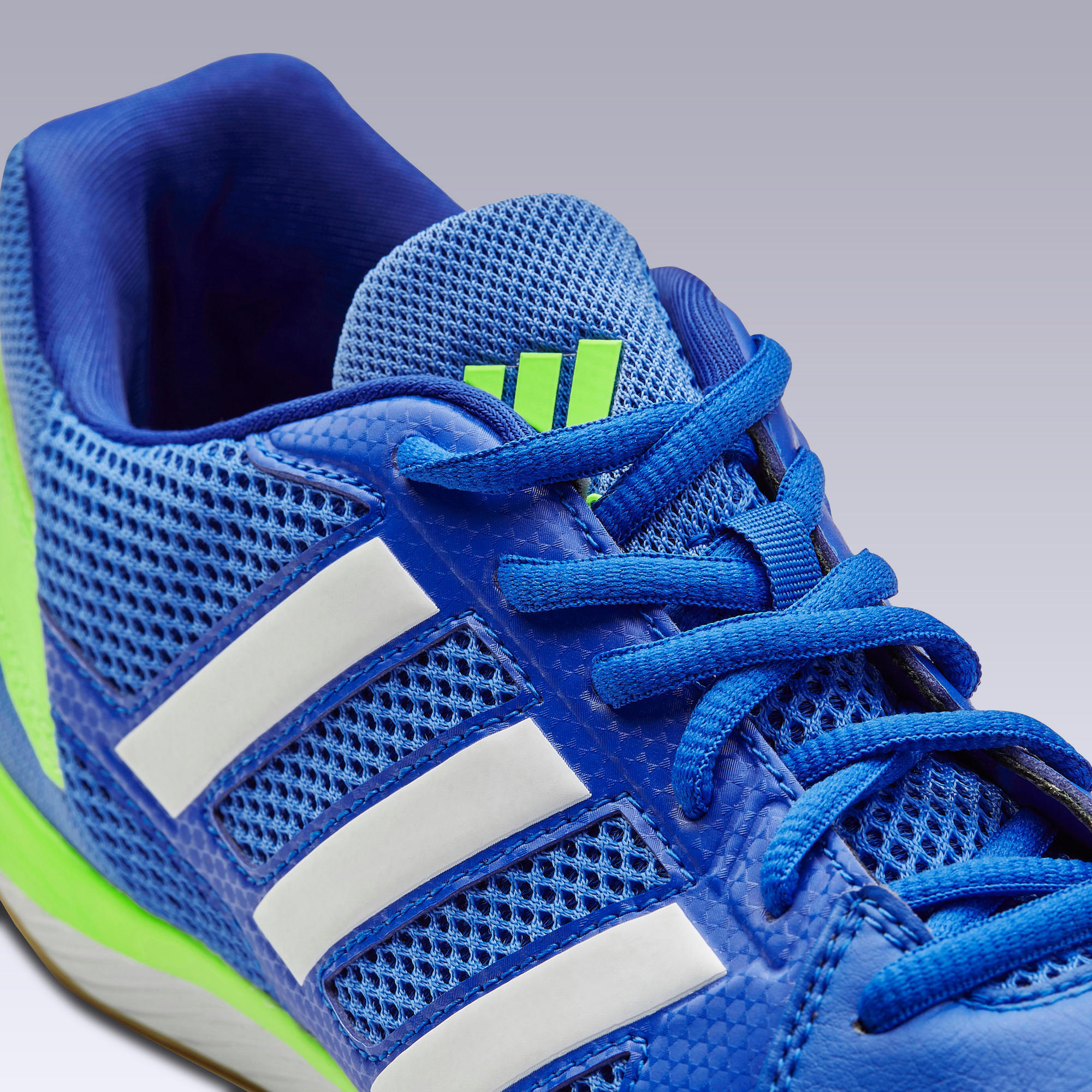 Adidas Top Sala zaalvoetbalschoenen blauw/groen | ADIDAS | Decathlon.nl