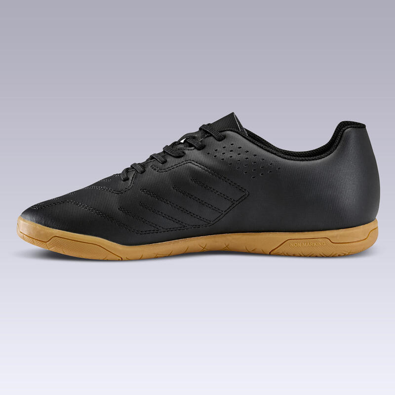 Yetişkin Futsal Ayakkabısı / Salon Ayakkabısı - Siyah - 100
