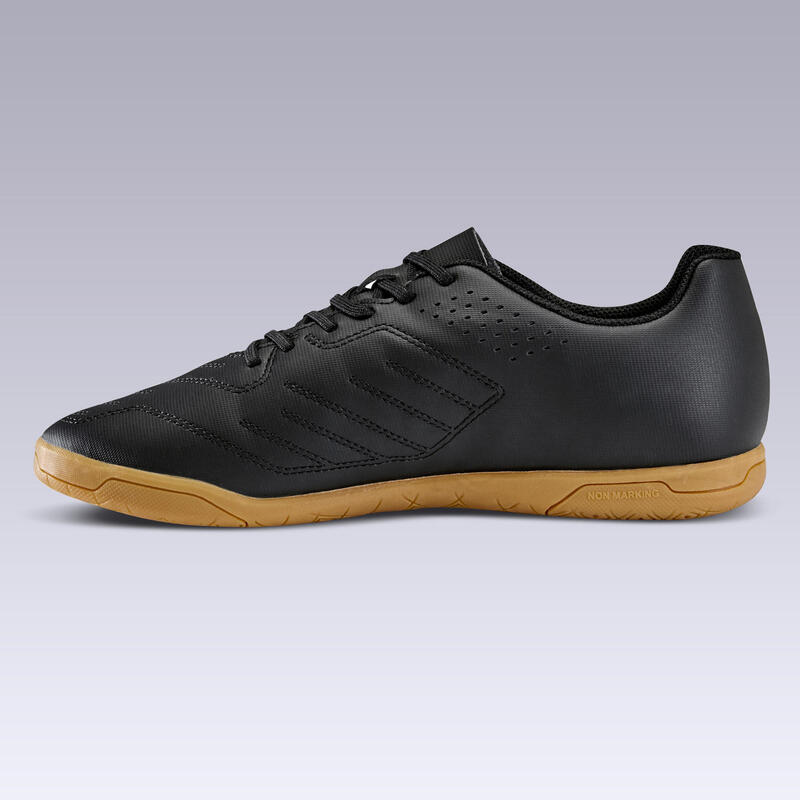 Zapatillas fútbol sala Adulto Agility 100 negras