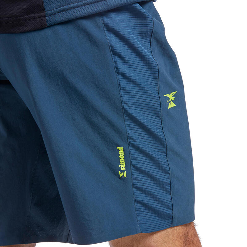 Pantalones cortos de escalada Hombre Simond Race azul