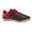Gyerek teremfutball cipő Futsal 100, fekete, piros 