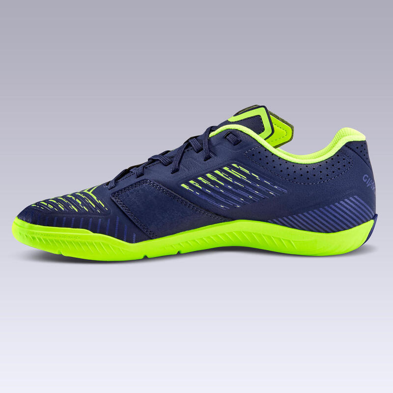 Chaussures de Futsal GINKA 500 bleu foncé