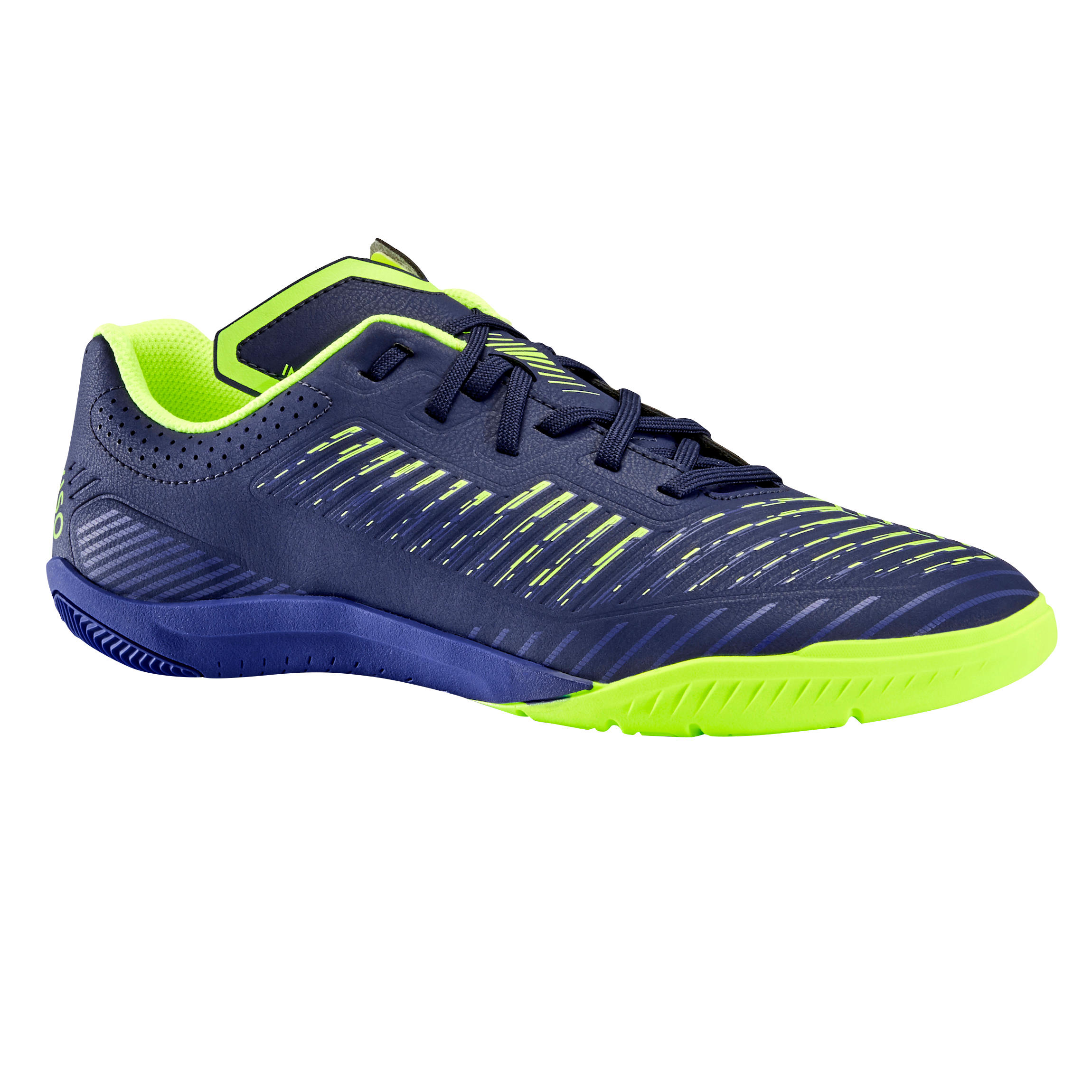 Futsal Shoes Ginka 500 - Dark Blue - Decathlon