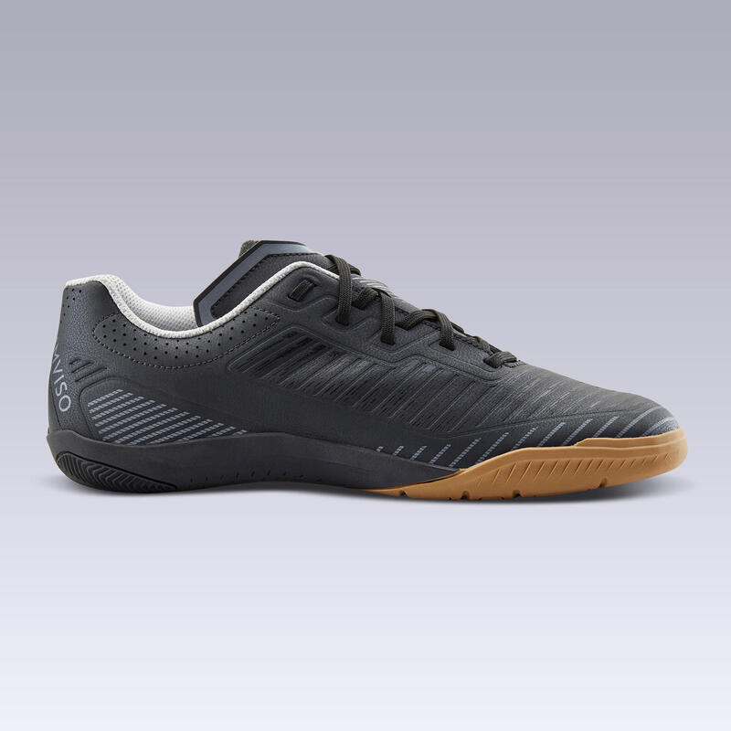 Damen/Herren Fussball Hallenschuhe Futsal - Ginka 500 schwarz