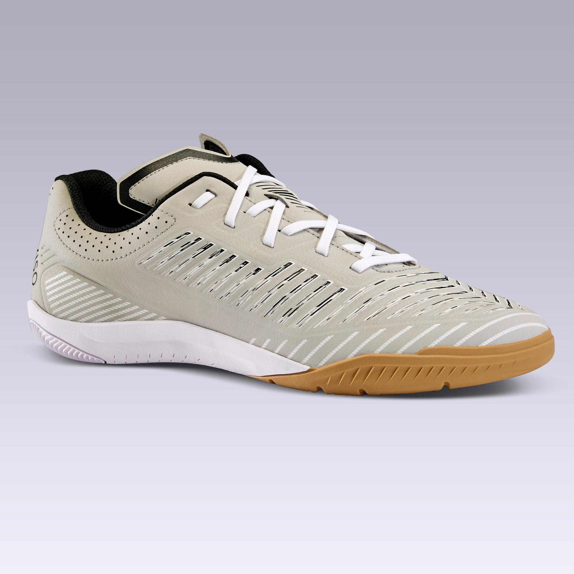 Futsal Shoes Ginka 500 - Light Grey 