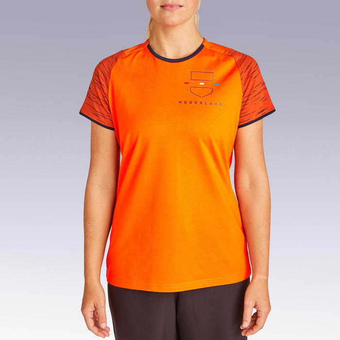 Kipsta Nederland voetbalshirt FF100 dames supportershirt ...
