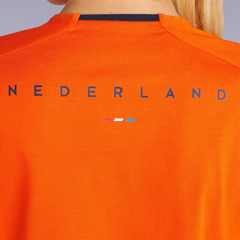 Koszulka do piłki nożnej damska Kipsta FF100 Holandia