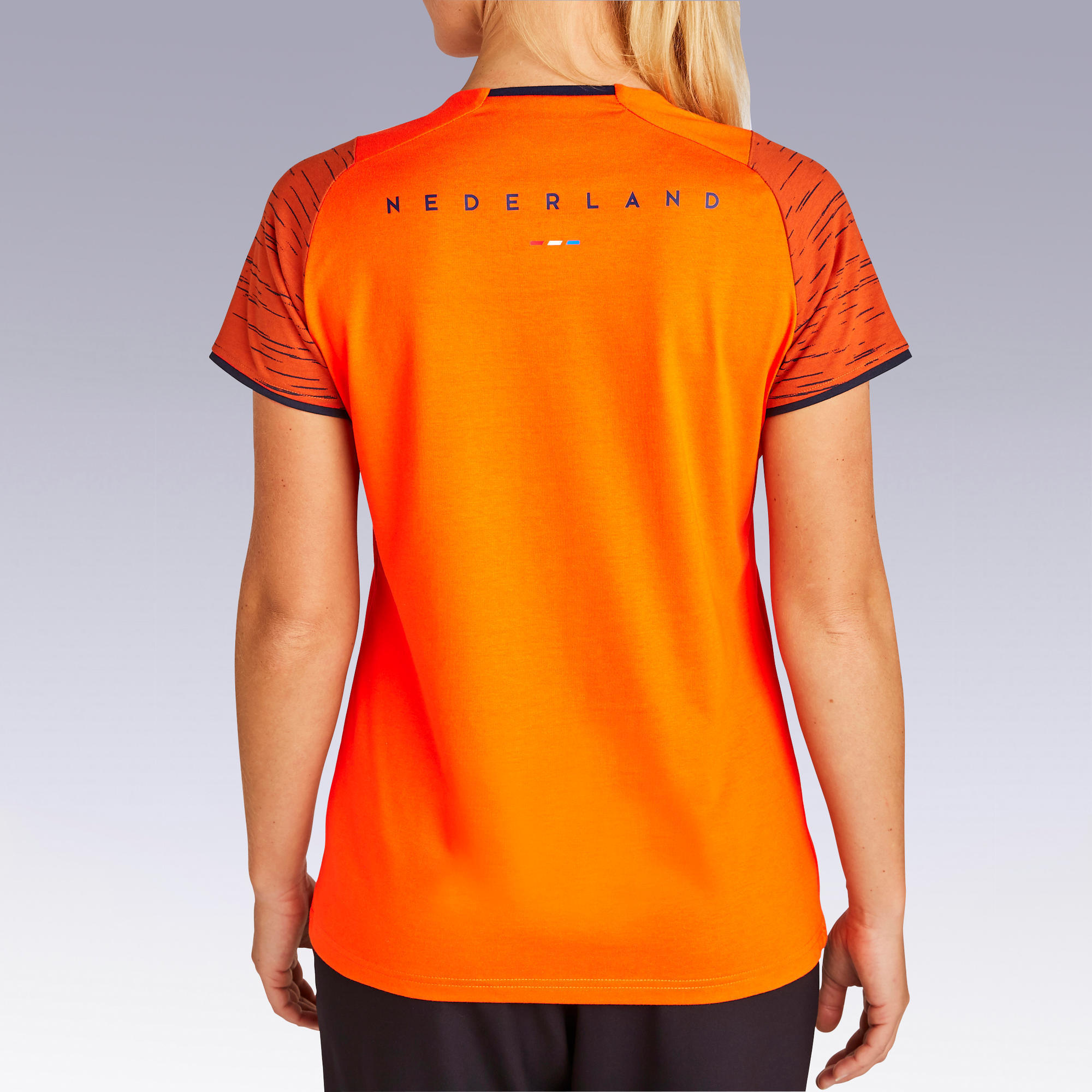 Nederland voetbalshirt FF100 dames supportershirt EK 2020 oranje | KIPSTA |  Decathlon.nl
