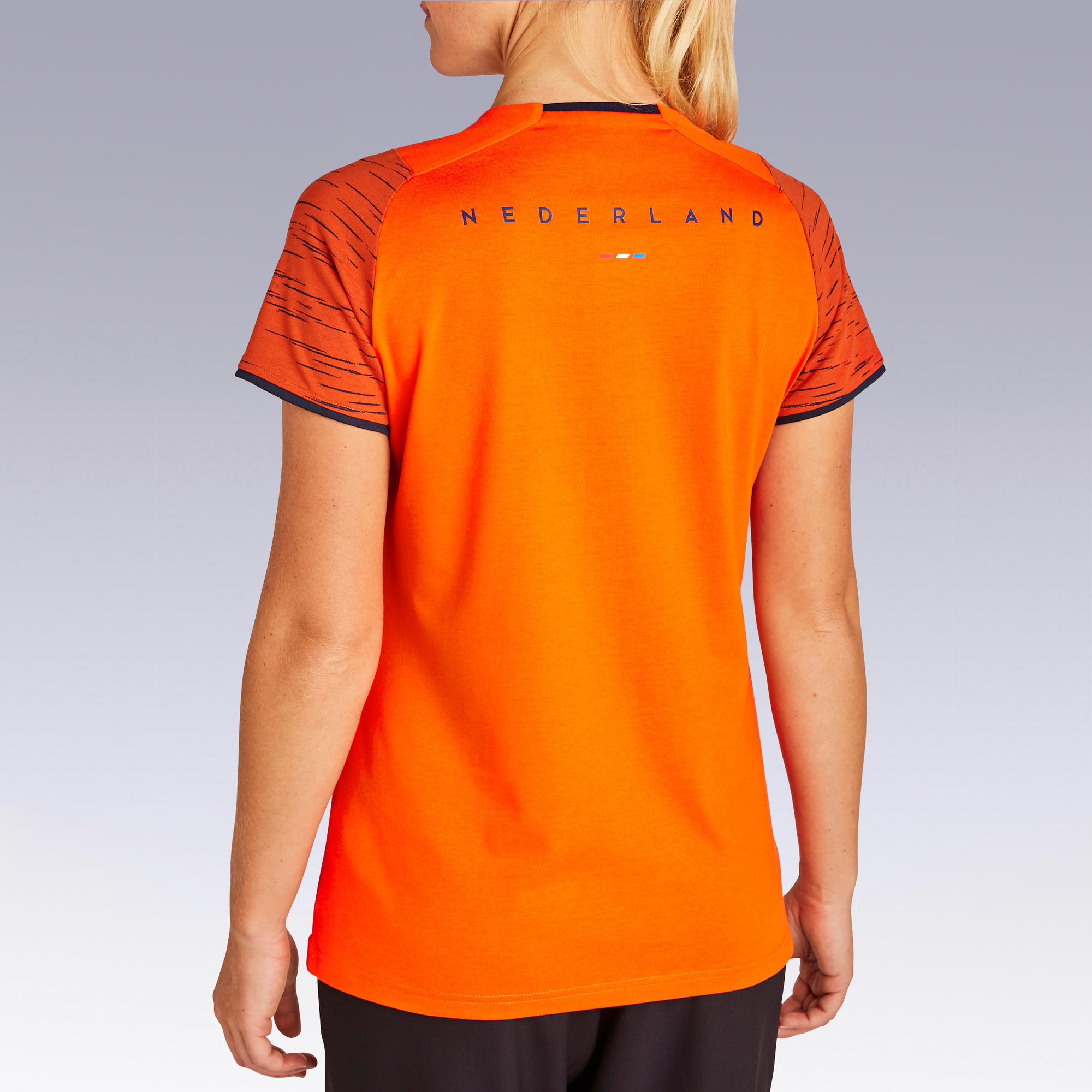 Nederland voetbalshirt FF100 dames supportershirt EK 2020 oranje | KIPSTA |  Decathlon.nl