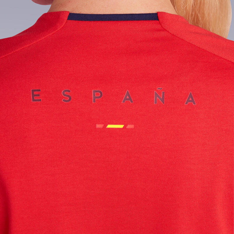 Voetbalshirt FF100 voor dames Spanje thuis