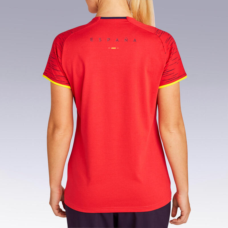 Koszulka piłkarska damska Kipsta FF100 Hiszpania