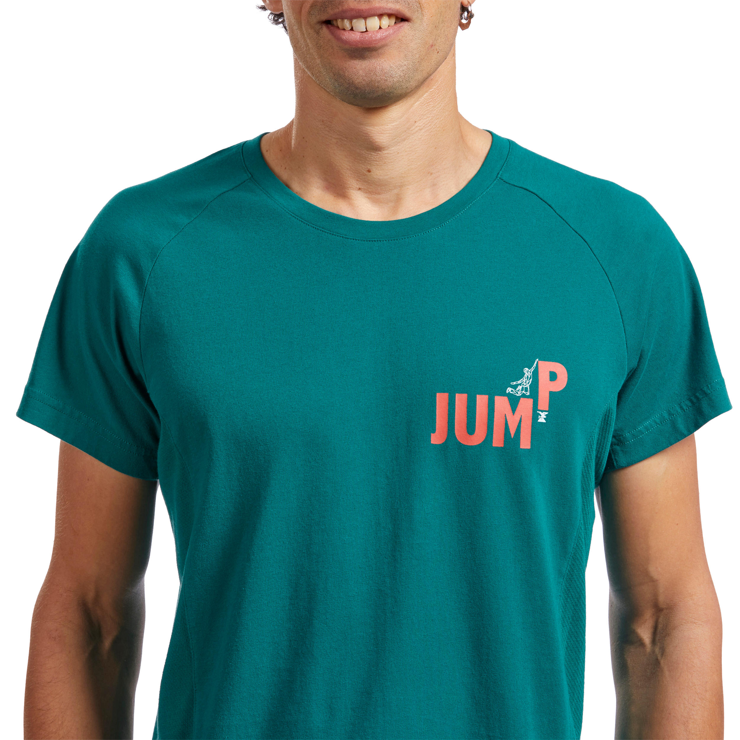 Men's Climbing Comfort T-Shirt - Pine Blue 6/10