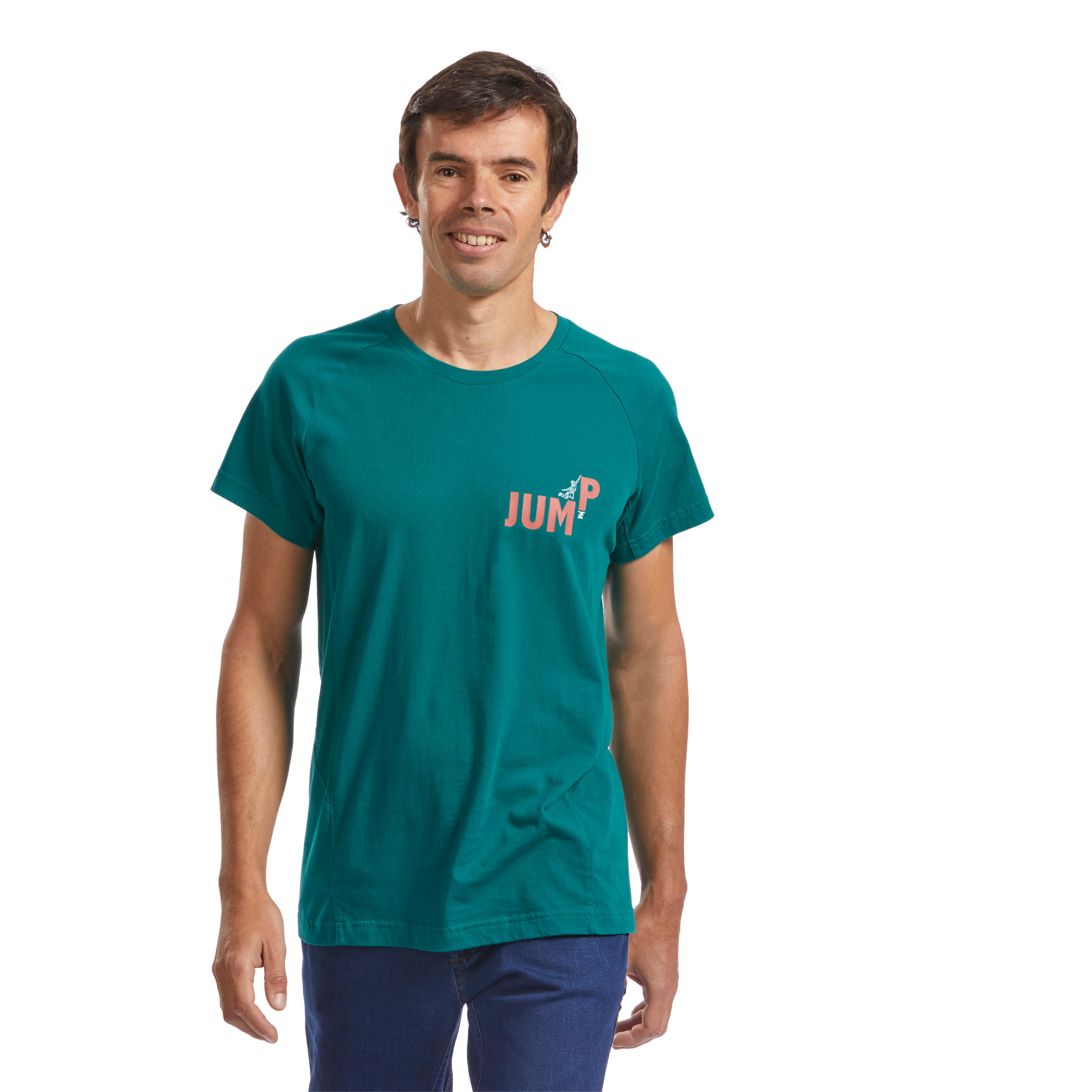 Men's Climbing Comfort T-Shirt - Pine Blue 2/10