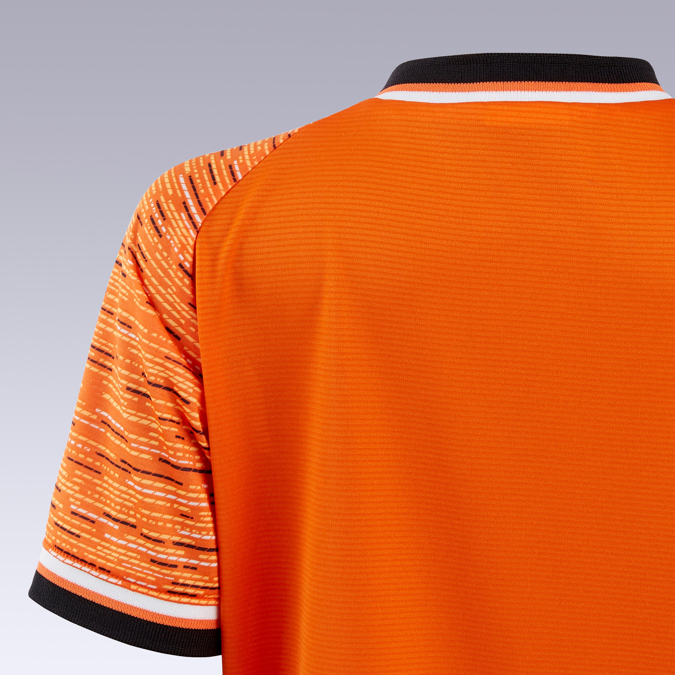 Camiseta Fútbol sala Niños Kipsta naranja 5/11