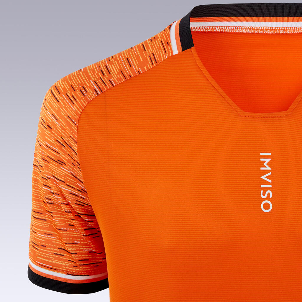 MAJICA KRATKIH RUKAVA ZA FUTSAL MUŠKA NARANDŽASTA