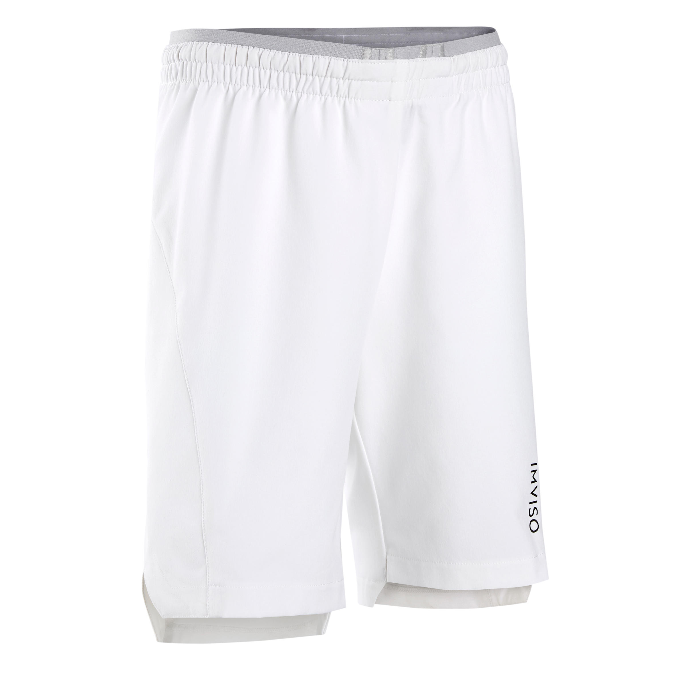 Kids' Futsal Shorts - White 1/9