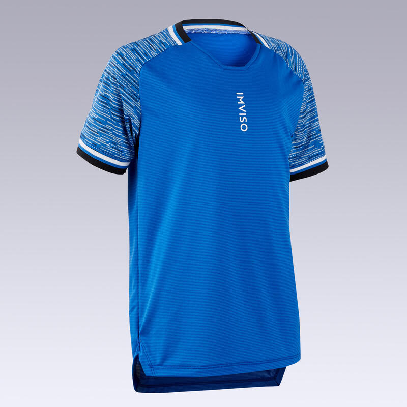 Camiseta Fútbol sala Niños Kipsta azul