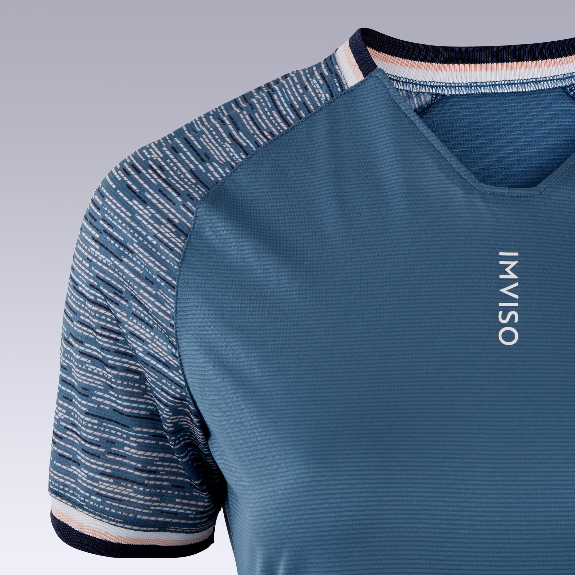 Camiseta Fútbol Sala Mujer Azul Oscuro 4/8