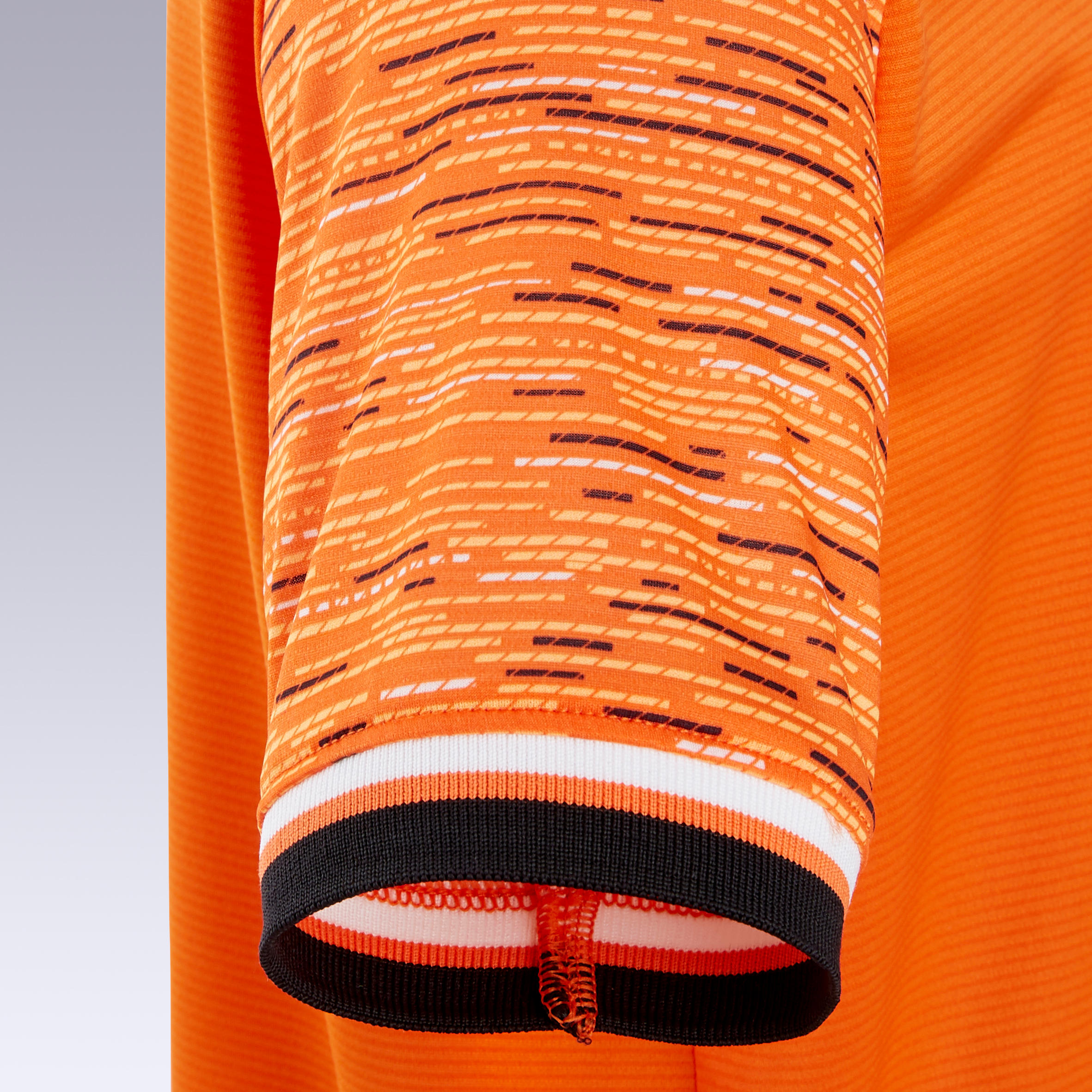 Camiseta Fútbol sala Niños Kipsta naranja 6/11