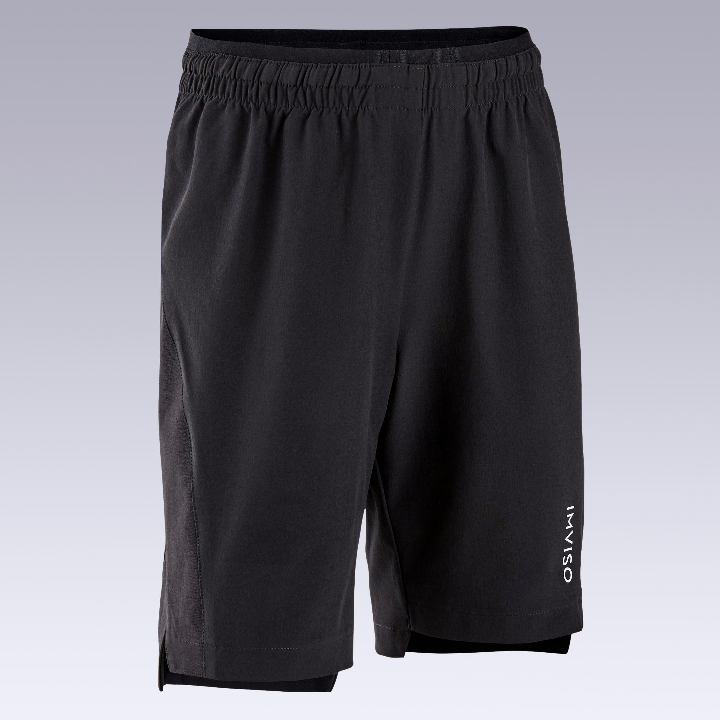 Pantalons curts de futbol sala júnior negre  8/10