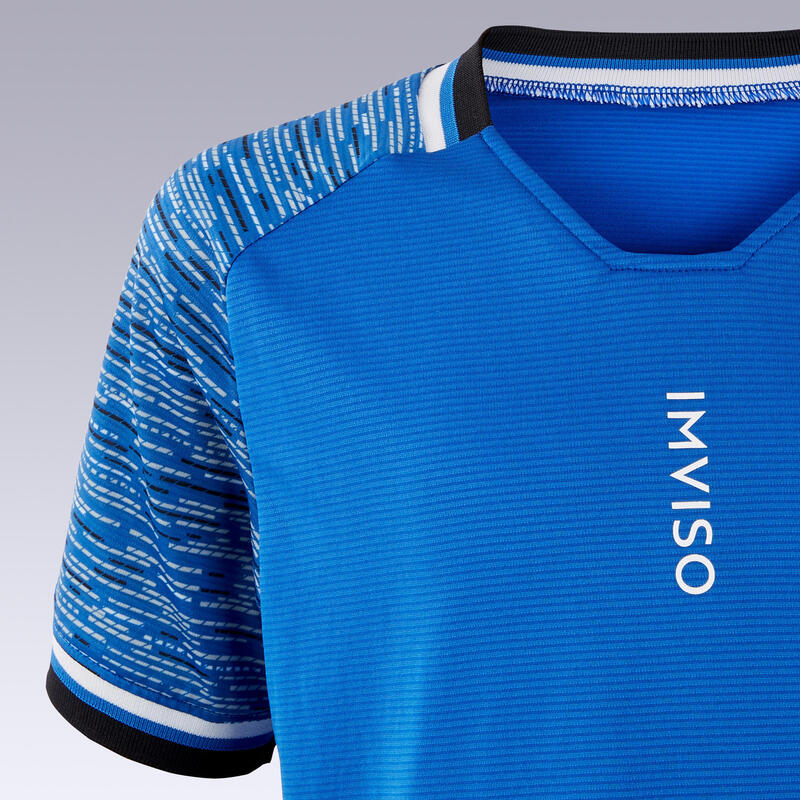 Camiseta Fútbol sala Niños Kipsta azul