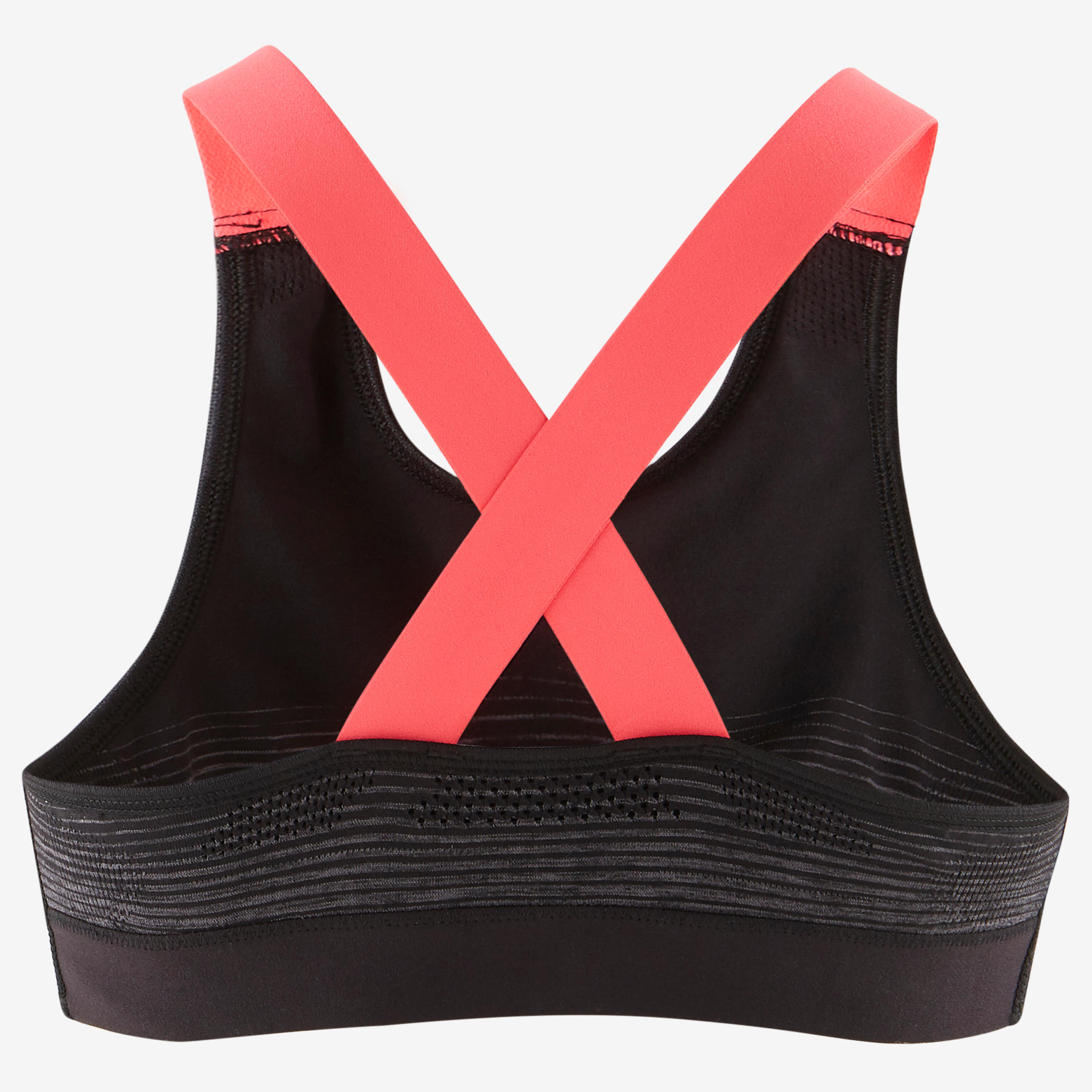 girls red sports bra