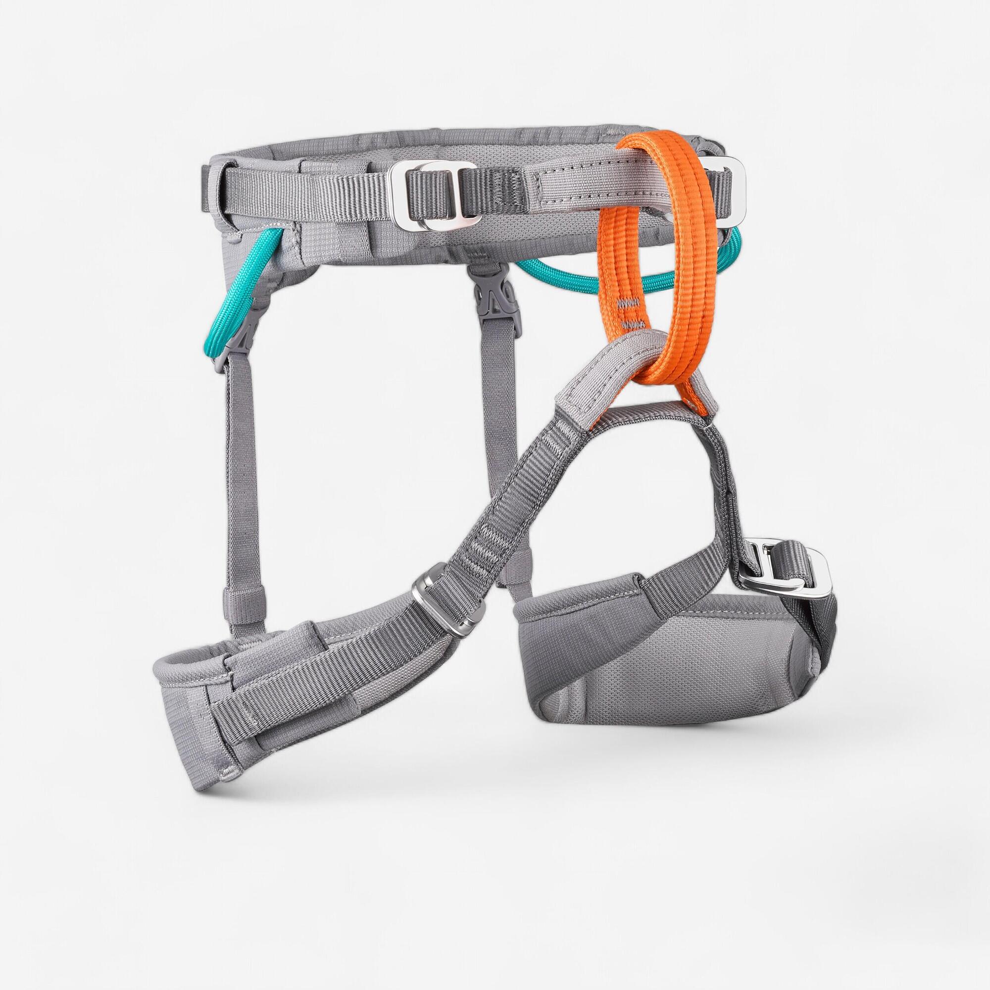 KID'S CLIMBING HARNESS ROCK JUNIOR GREY Simond