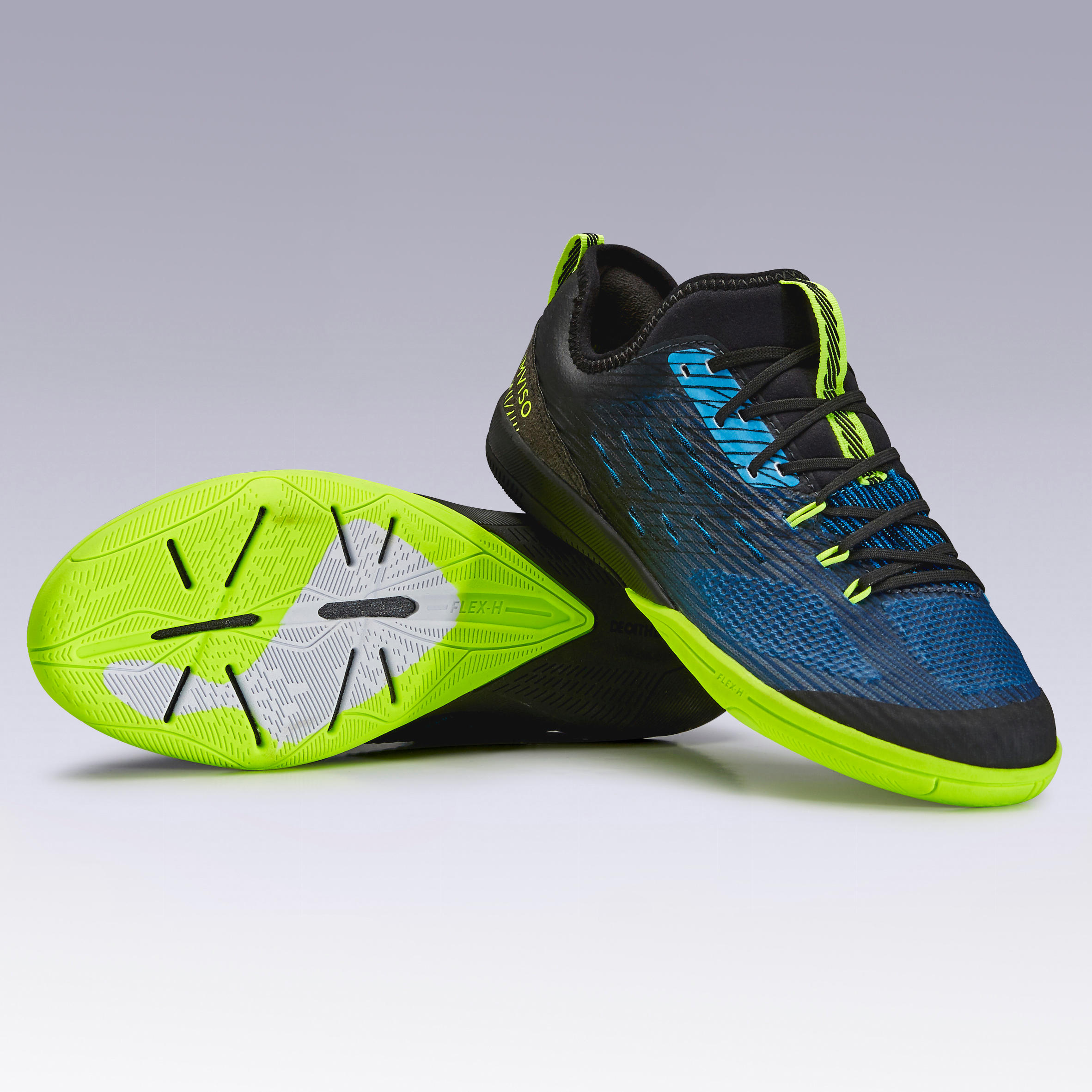 Kids' Futsal Shoes Ginka 900 - Blue 5/8