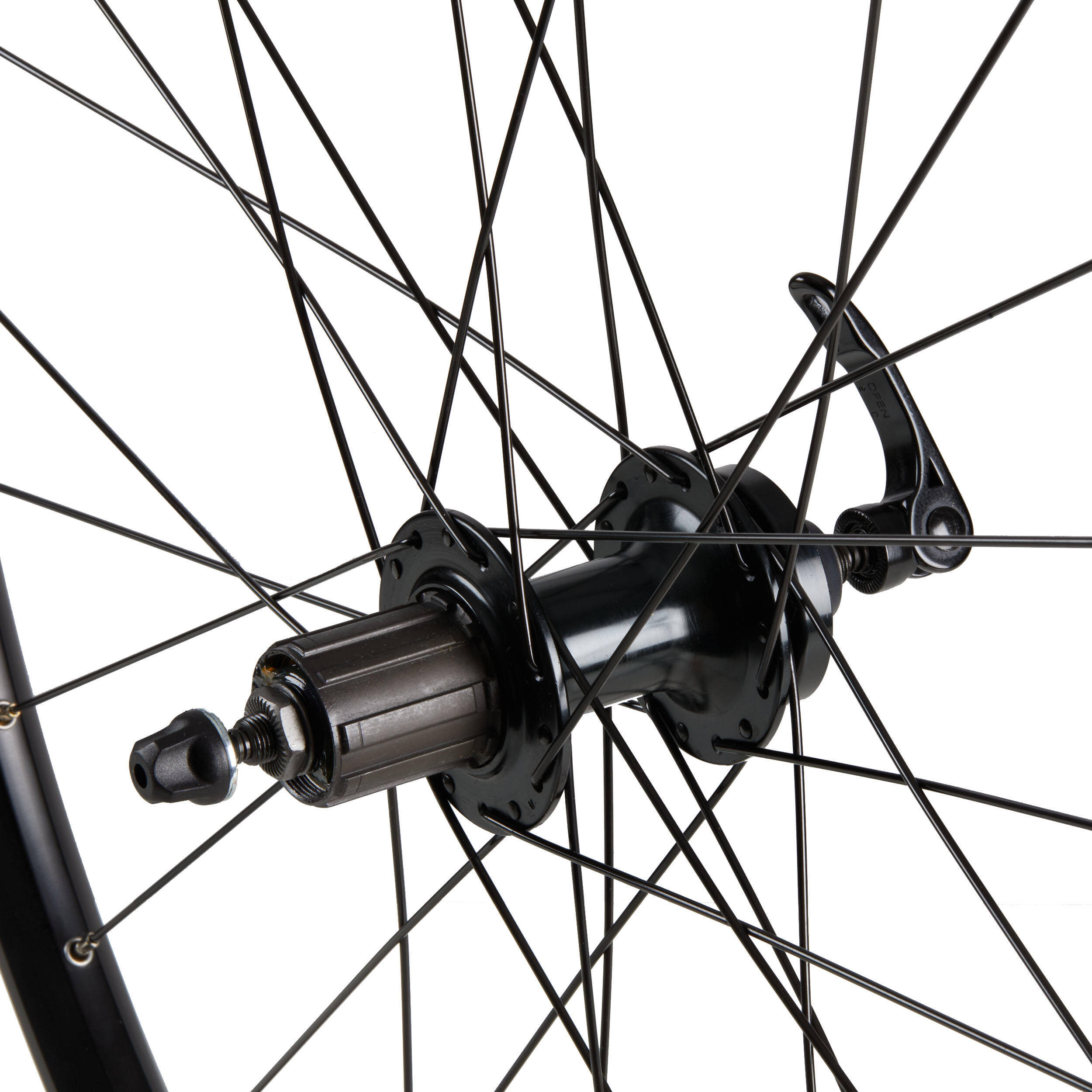 ROUE VTT ARRIÈRE 27.5x23c DOUBLE PAROI FREINAGE DISQUE A CASSETTE TUBELESS ET QR -  2