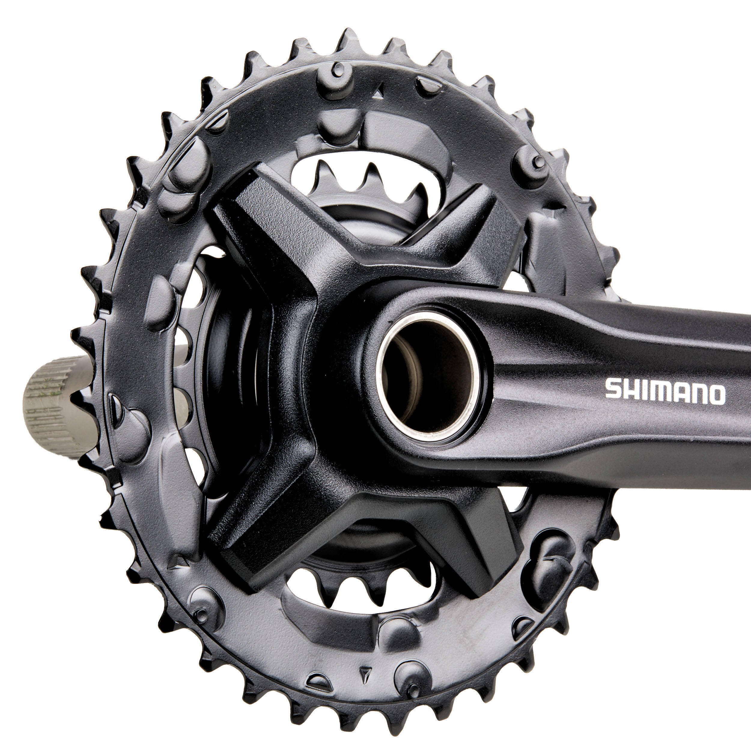 Double Chainset 9D 36/22-Speed Hollowtech II Bottom Bracket Shimano Altus -  2