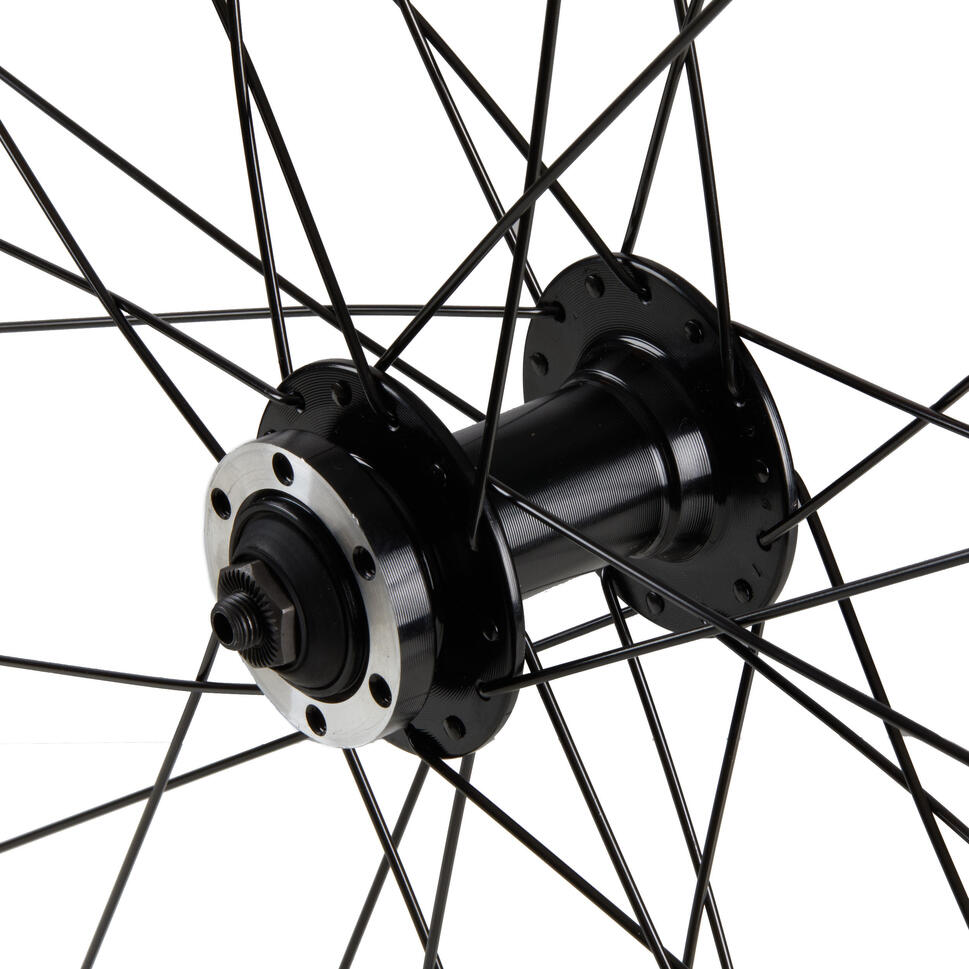 Koło do roweru MTB 27,5 X23C Rockrider przednie dwukomorowe, do tarczy, QR