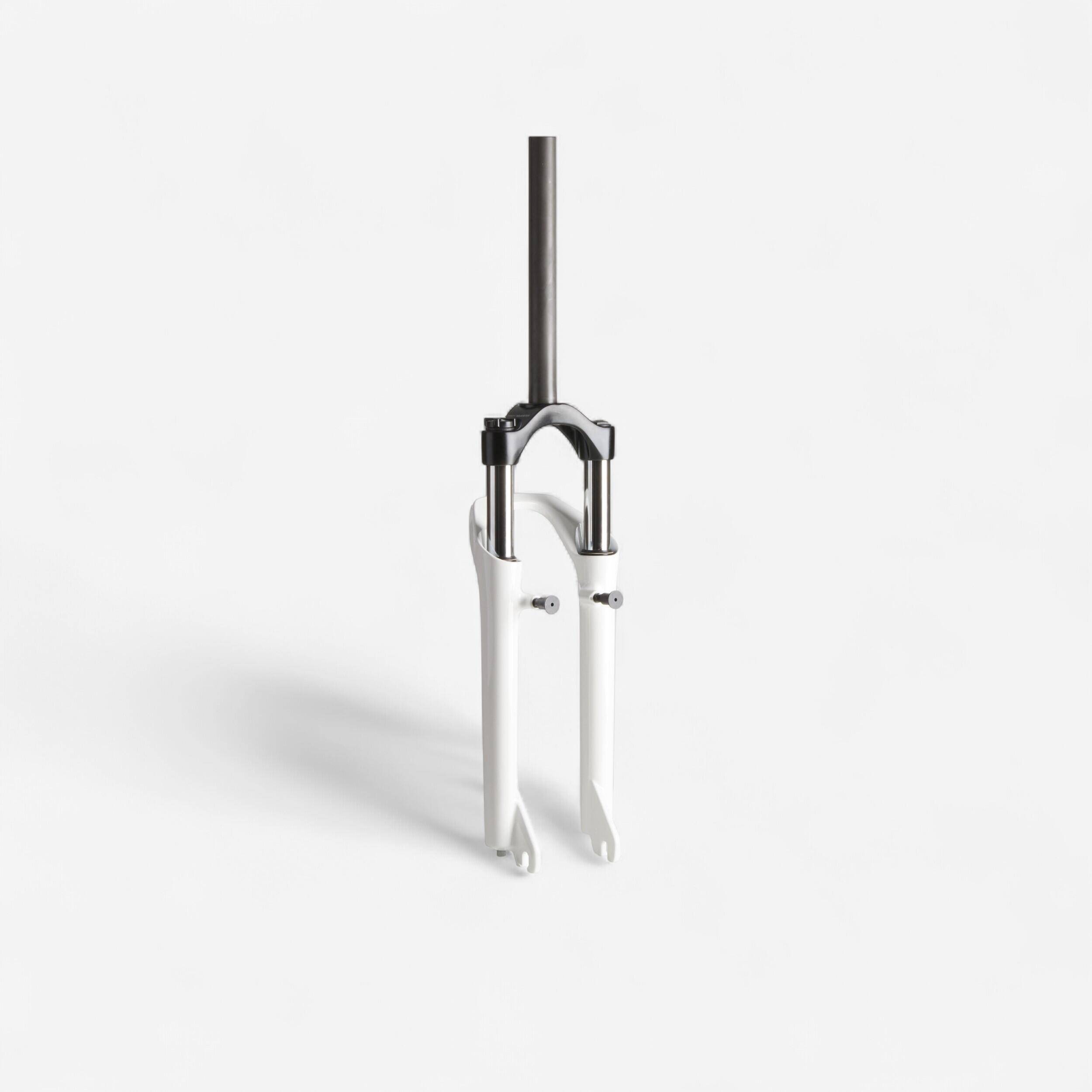27.5" 1 1/8" 80mm V-Brake Fork Ufit V2 - White -  1