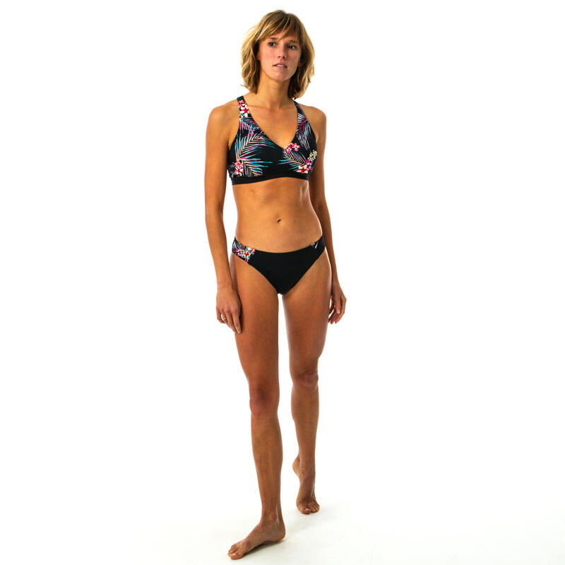 Top Bikini Surf Roxy Mujer Tirantes Ajustables, Rellenos Extraíbles