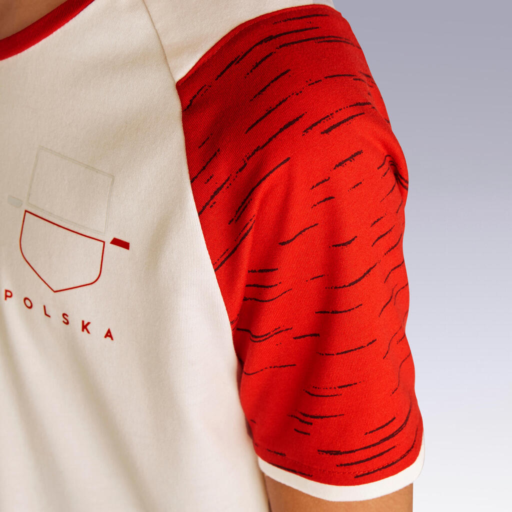 MAJICA ZA FUDBAL FF100 DEČJA - POLJSKA