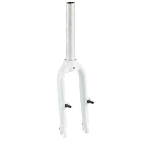 14" 1"1/8 Rigid Fork - White