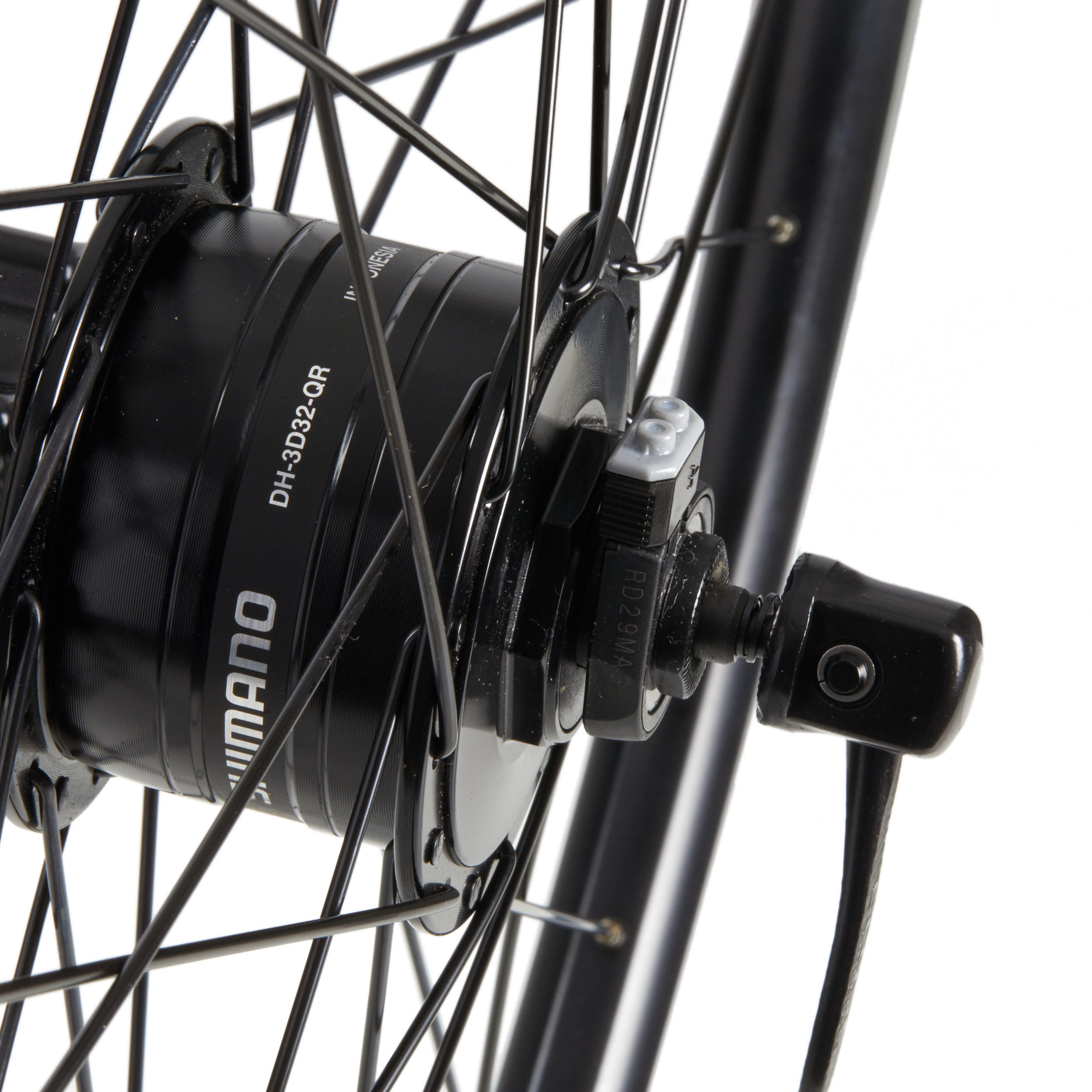 Ruota ant bici città dynamo disco sei fori o freni a pattini 3/3