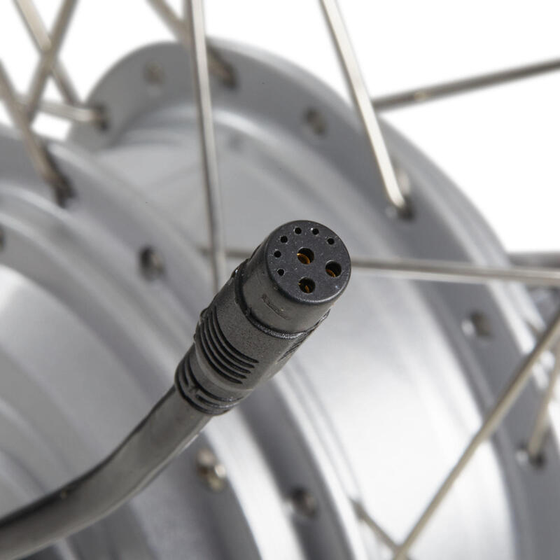 Roată bicicletă electrică față 36v bebike 9 Negru