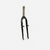 Fourche pliant 20 rigid 1"1/8 Plongeur noir Tilt 500, Tilt 100