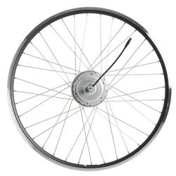 Roue Velo Ville Assistance Electrique Avant B900 Elops 900 36 Volt Noir Elops Decathlon